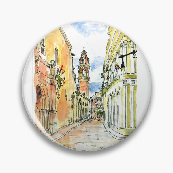 Item preview, Beautiful Havana Cuba Alley Behind San Cristobal Cathedral  designed and sold by DonSylvester.
