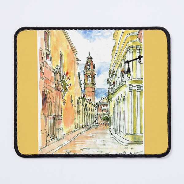 Item preview, Beautiful Havana Cuba Alley Behind San Cristobal Cathedral designed and sold by DonSylvester.