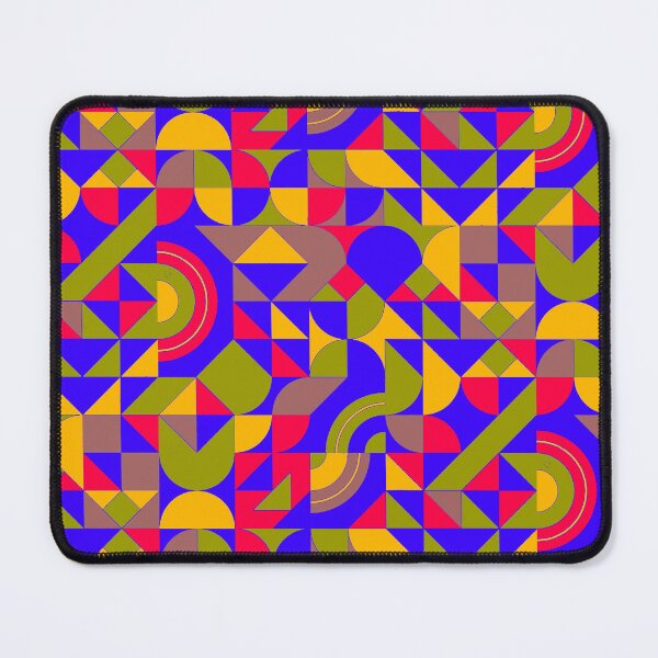 Item preview, geomattric colorful patterns conceptual Art - Abstract Neo Geo graphic design designed and sold by Design Repo.