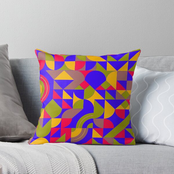 Item preview, geomattric colorful patterns conceptual Art - Abstract Neo Geo graphic design designed and sold by Design Repo.