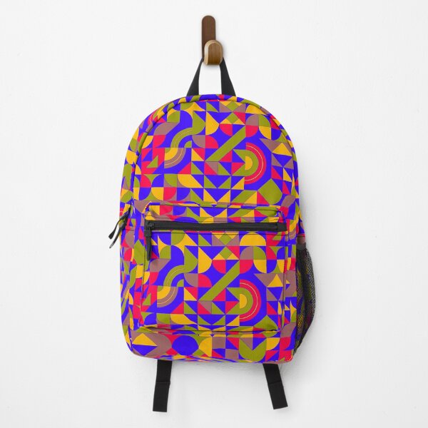 Item preview, geomattric colorful patterns conceptual Art - Abstract Neo Geo graphic design designed and sold by Design Repo.