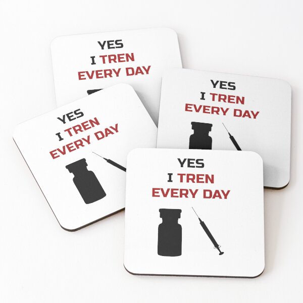 Item preview, Gym funny design - YES I TREN EVERY DAY designed and sold by DirectNovelplot.