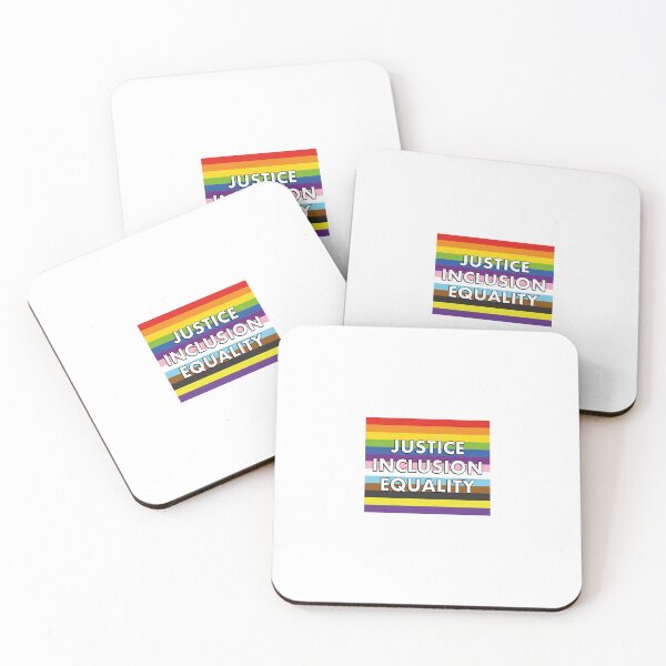 Item preview, Justice Inclusion Equality - Pride Month designed and sold by Inspirationmotivation.