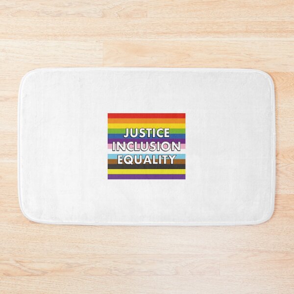 Item preview, Justice Inclusion Equality - Pride Month designed and sold by Inspirationmotivation.