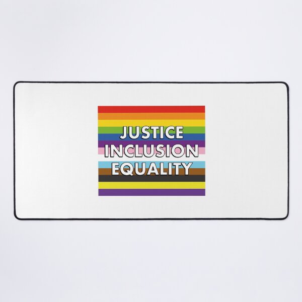 Item preview, Justice Inclusion Equality - Pride Month designed and sold by Inspirationmotivation.