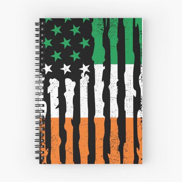 Item preview, Irish American Pride USA Flag Ireland Roots designed and sold by pixeljamz.