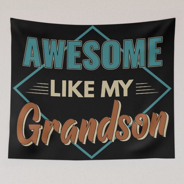Item preview, Awesome Like My Grandson gift idea Father's day designed and sold by Mmmm3344.