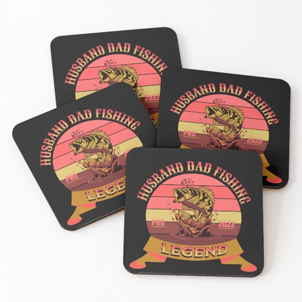 Item preview,  HUSBAND DAD FISHING LEGEND  VINTAGE SUNSET designed and sold by Affyboss6.