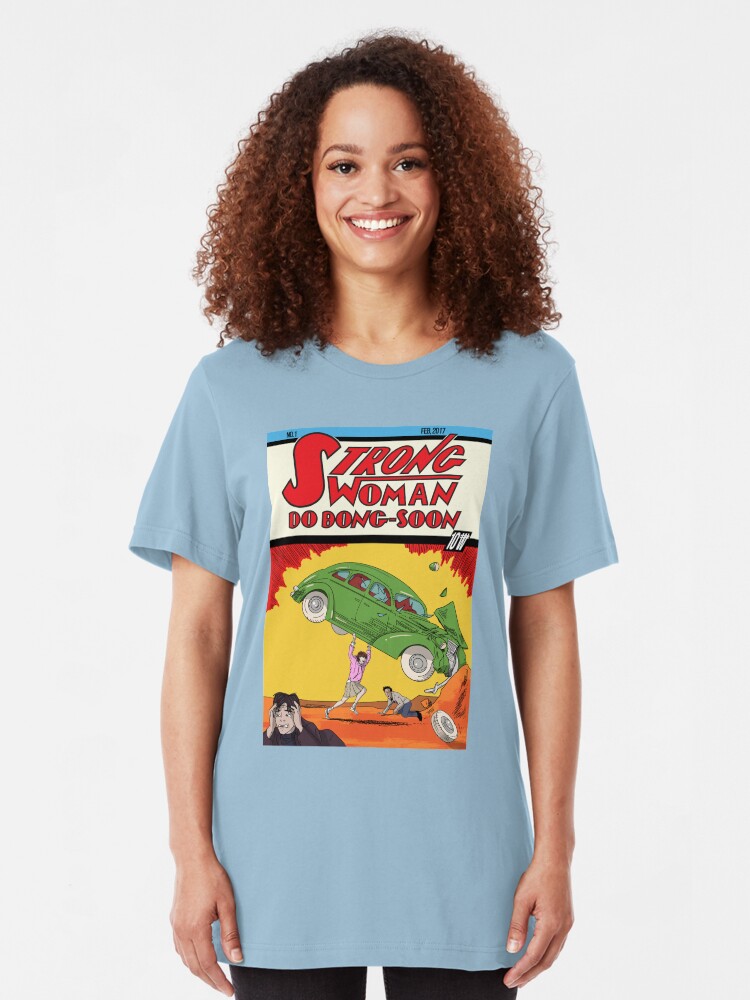 Alternate view of Do Bong-Soon Eng Slim Fit T-Shirt