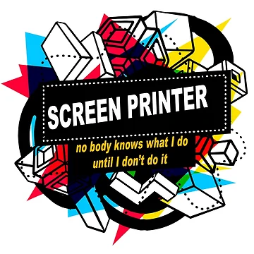 Artwork thumbnail, Screen Printer by Ruebenshi