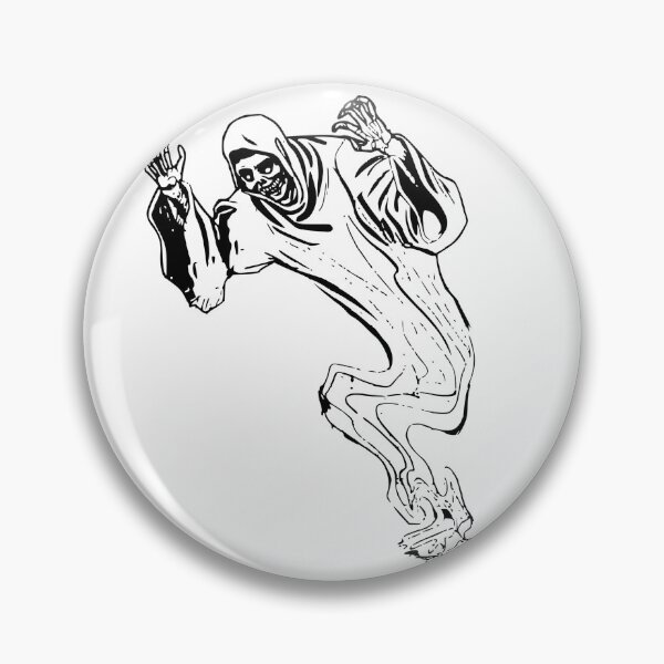 Item preview, Ghost Silhouette Scary Ghost Horror Movie Ghost designed and sold by tanabe.