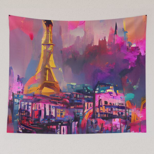 Item preview, City Of Love | Artificial Inteligence Generated Art designed and sold by AllAboutAI.