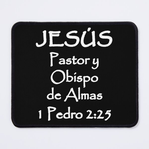Item preview, 1 Peter 2:25 Jesus Shepherd and Bishop of Souls Spanish Bible Verse designed and sold by NombresDeJesus.