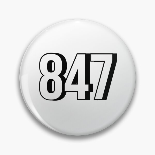 Item preview, 847 area code designed and sold by Kailee Brzezinski.