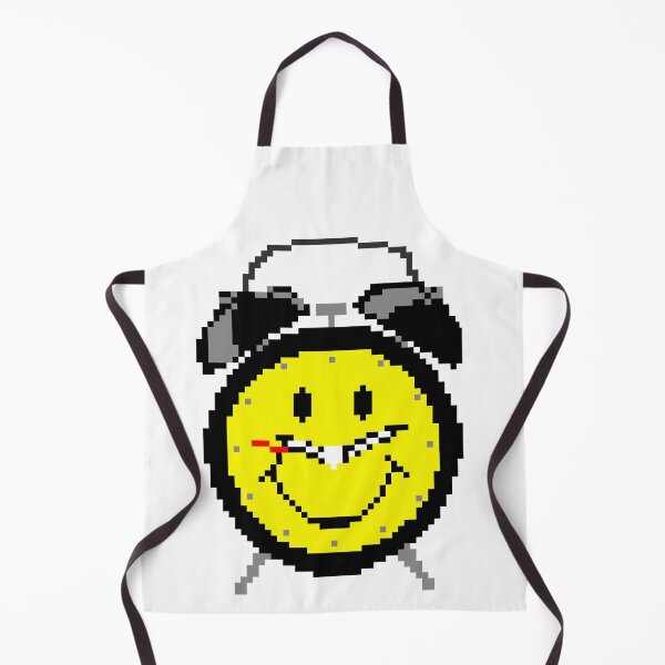 Artikelvorschau, cryptopunk cheerful yellow alarm clock, NFT art entworfen und verkauft von vilma3000.
