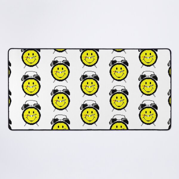 Item preview, cryptopunk cheerful yellow alarm clock, NFT art designed and sold by vilma3000.