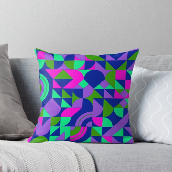 Item preview, geomattric colorful patterns conceptual Art - Abstract Neo Geo graphic design designed and sold by Design Repo.