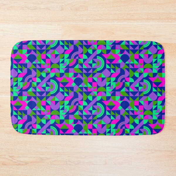 Item preview, geomattric colorful patterns conceptual Art - Abstract Neo Geo graphic design designed and sold by Design Repo.