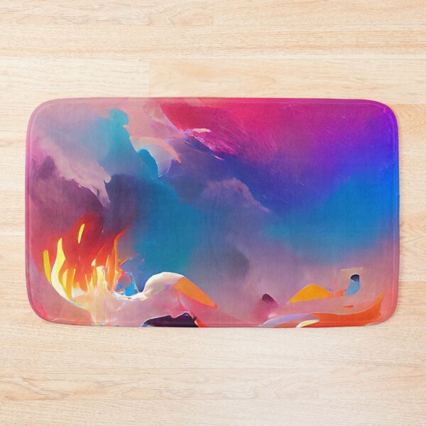 Item preview, Fire Waves | Artificial Inteligence Generated Art designed and sold by AllAboutAI.