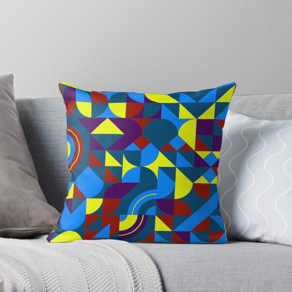 Item preview, geomattric colorful patterns conceptual Art - Abstract Neo Geo graphic design designed and sold by Design Repo.
