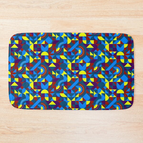Item preview, geomattric colorful patterns conceptual Art - Abstract Neo Geo graphic design designed and sold by Design Repo.