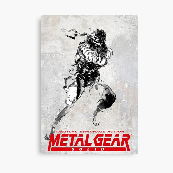 Metal Gear Solid 4 Poster Poster for Sale by PFCpatrickC