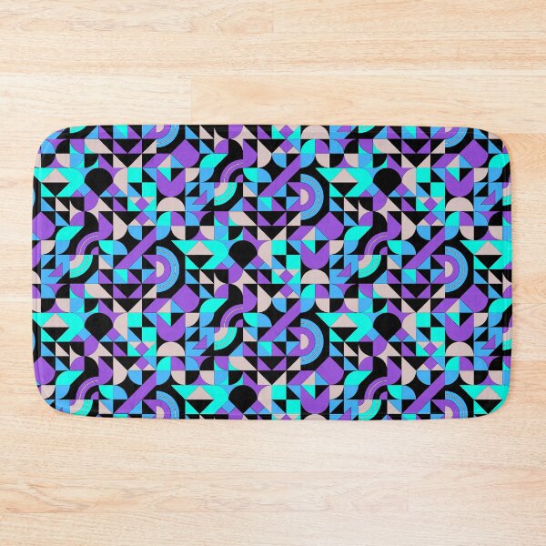 Item preview, geomattric colorful patterns conceptual Art - Abstract Neo Geo graphic design designed and sold by Design Repo.