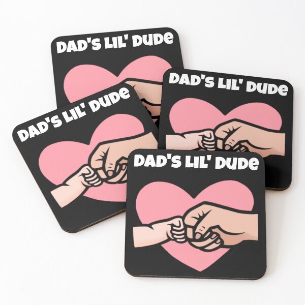 Item preview, Dad’s lil’ Dude - Happy Father’s Day  designed and sold by Reets_Redbubble.