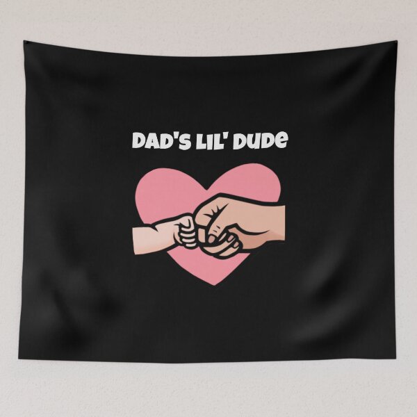 Item preview, Dad’s lil’ Dude - Happy Father’s Day  designed and sold by Reets_Redbubble.