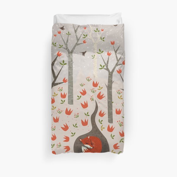 illustration de paysage fantastique Housse de couette