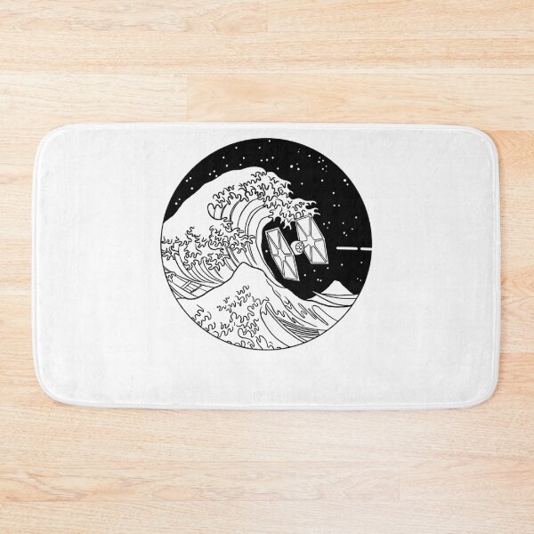 Item preview, Spaceship in Space - The Great Wave  designed and sold by AndrewLeschnik.