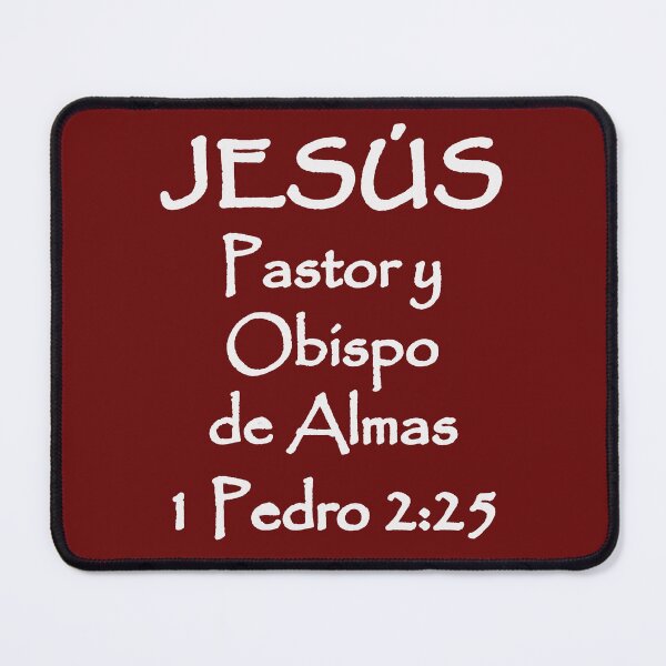 Item preview, 1 Peter 2:25 Jesus Shepherd and Bishop of Souls Spanish Bible Verse designed and sold by NombresDeJesus.