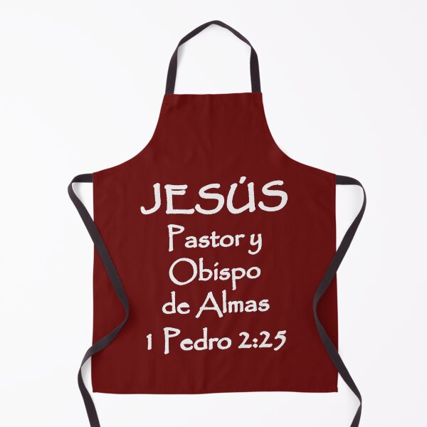 Item preview, 1 Peter 2:25 Jesus Shepherd and Bishop of Souls Spanish Bible Verse designed and sold by NombresDeJesus.