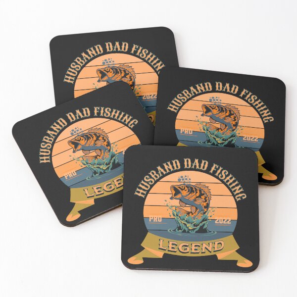 Item preview,  HUSBAND DAD FISHING LEGEND  VINTAGE SUNSET designed and sold by Affyboss6.