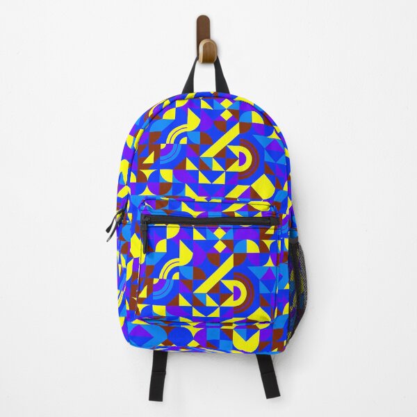 Item preview, geomattric colorful patterns conceptual Art - Abstract Neo Geo graphic design designed and sold by Design Repo.