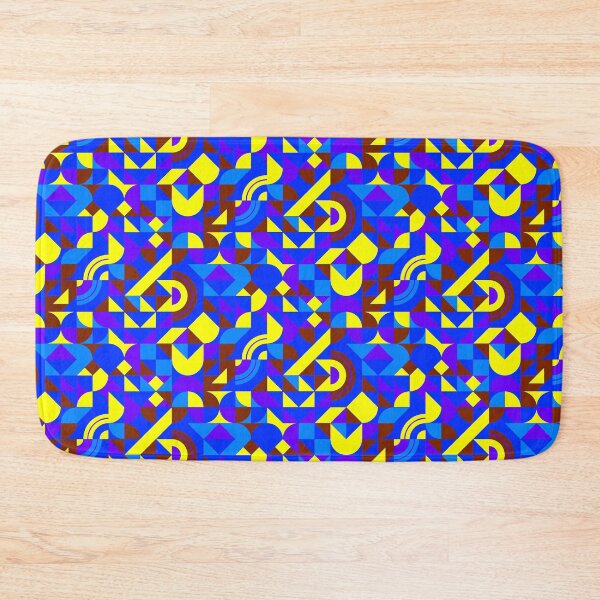 Item preview, geomattric colorful patterns conceptual Art - Abstract Neo Geo graphic design designed and sold by Design Repo.