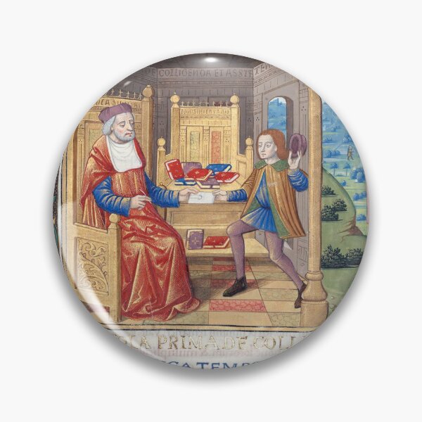 Item preview, Seneca, Moral Letters to Lucilius - Illuminated Medieval Manuscript designed and sold by Vintage-TM.