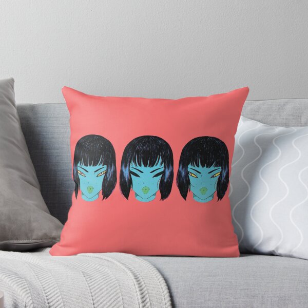 Item preview, RETRO THREE BLUE HEADS designed and sold by PourElla.