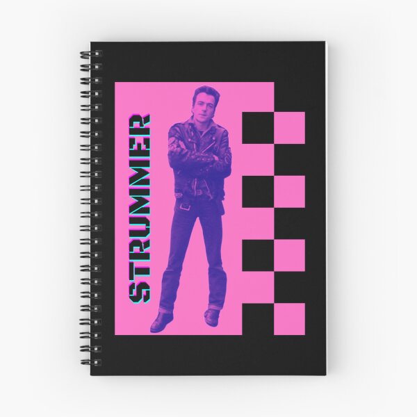 Item preview, Pink Joe Strummer Of The Clash By Electric Kitty Sticker designed and sold by colonjohan.