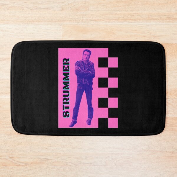 Item preview, Pink Joe Strummer Of The Clash By Electric Kitty Sticker designed and sold by colonjohan.