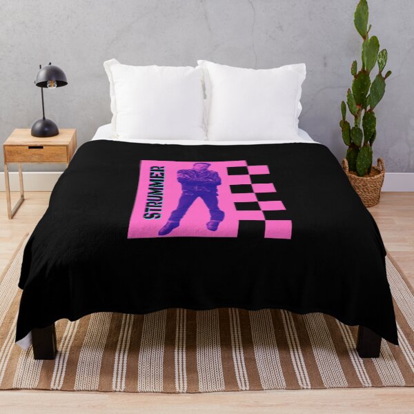 Item preview, Pink Joe Strummer Of The Clash By Electric Kitty Sticker designed and sold by colonjohan.