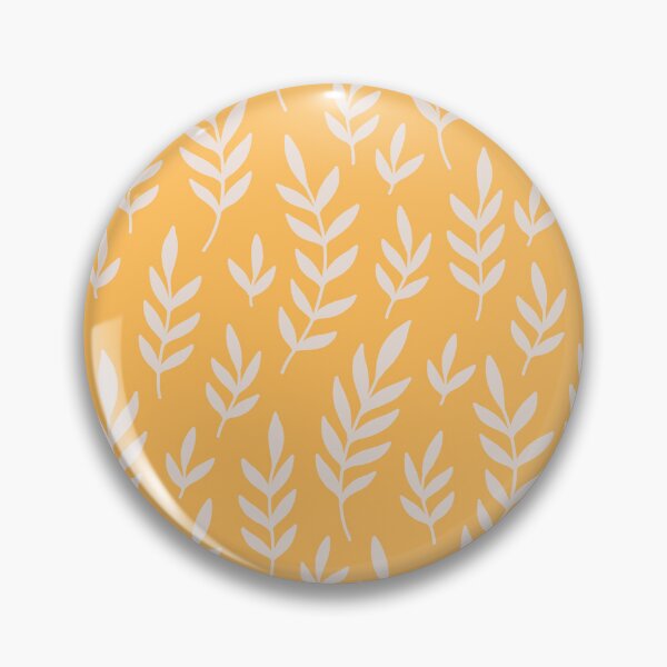 Item preview, leafe pattern on yellow backround designed and sold by Meriolije.