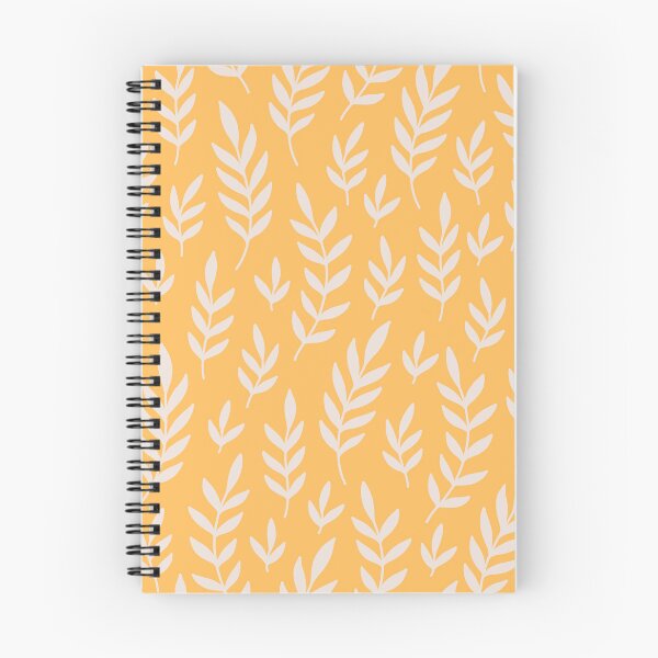 Item preview, leafe pattern on yellow backround designed and sold by Meriolije.