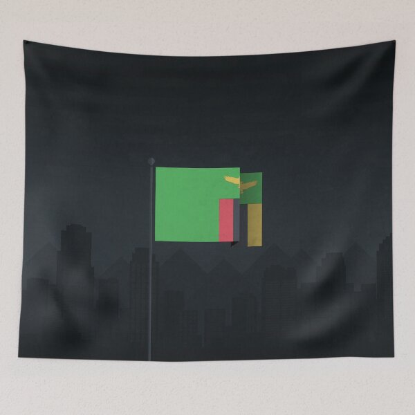 Item preview, Zambia designed and sold by FlatFlags.