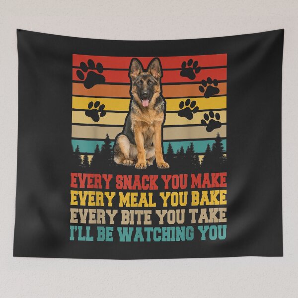Artikelvorschau, German Shepherd Dog Funny Activities Matching Dog Lover entworfen und verkauft von Corelli87.