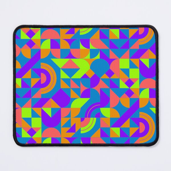 Item preview, geomattric colorful patterns conceptual Art - Abstract Neo Geo graphic design designed and sold by Design Repo.