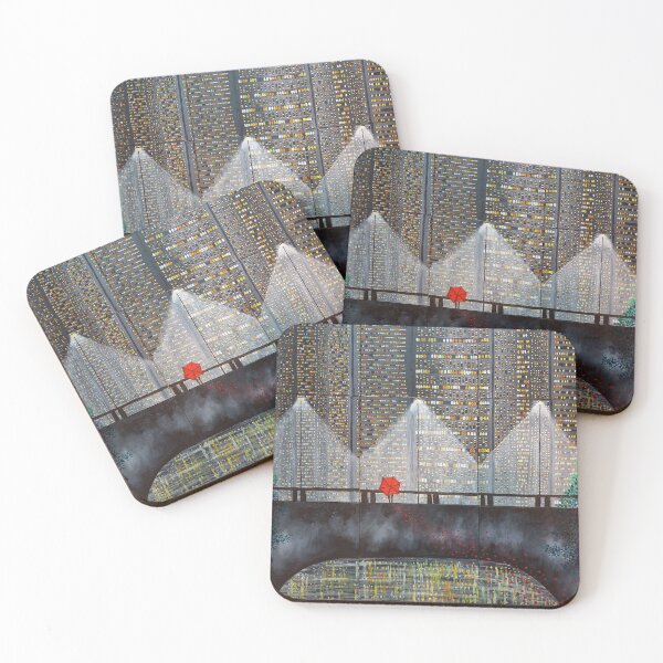 Item preview, Date Night in the the city of Dystopia designed and sold by LinaPark-Art.