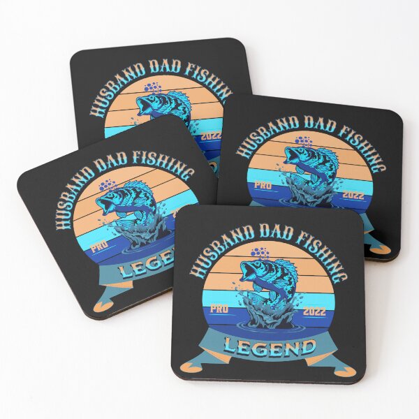 Item preview, HUSBAND DAD FISHING LEGEND  VINTAGE SUNSET designed and sold by Affyboss6.