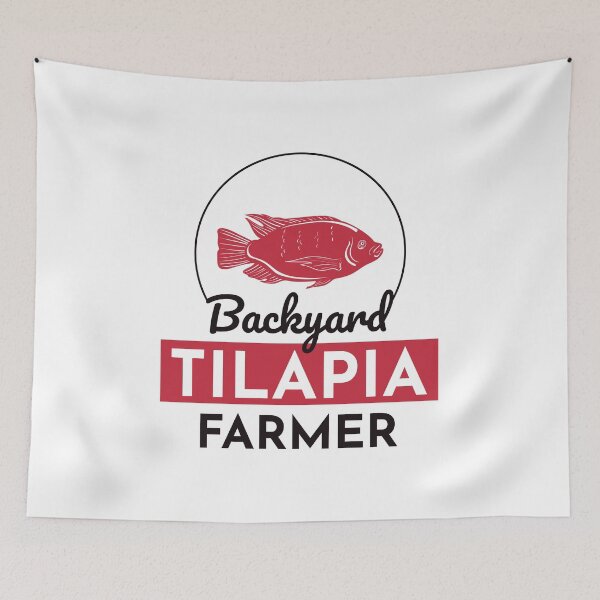Item preview, Backyard Tilapia Farmer Fish Farming Farm  designed and sold by TastefulTees.