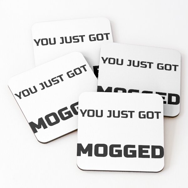 Item preview, GYM funny design - !STOP! YOUT JUST GOT MOGGED designed and sold by DirectNovelplot.